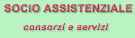 Consorzi Socio Assistenziali
