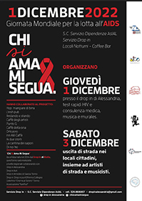 CHI SI AMA MI SEGUA - 1 Dicembre 2022: Giornata Mondiale di Lotta contro l’AIDS